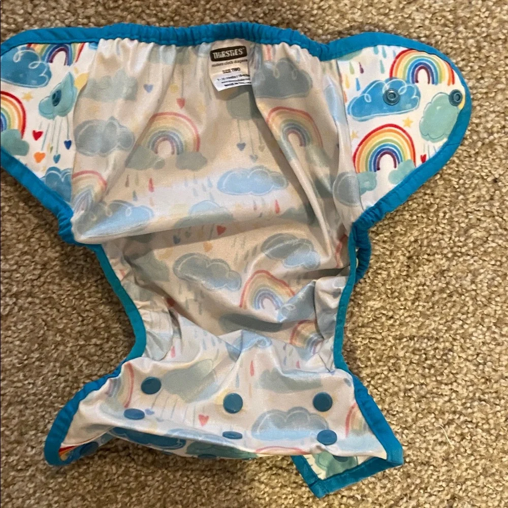 Thirsties size 2 cloth diaper covers